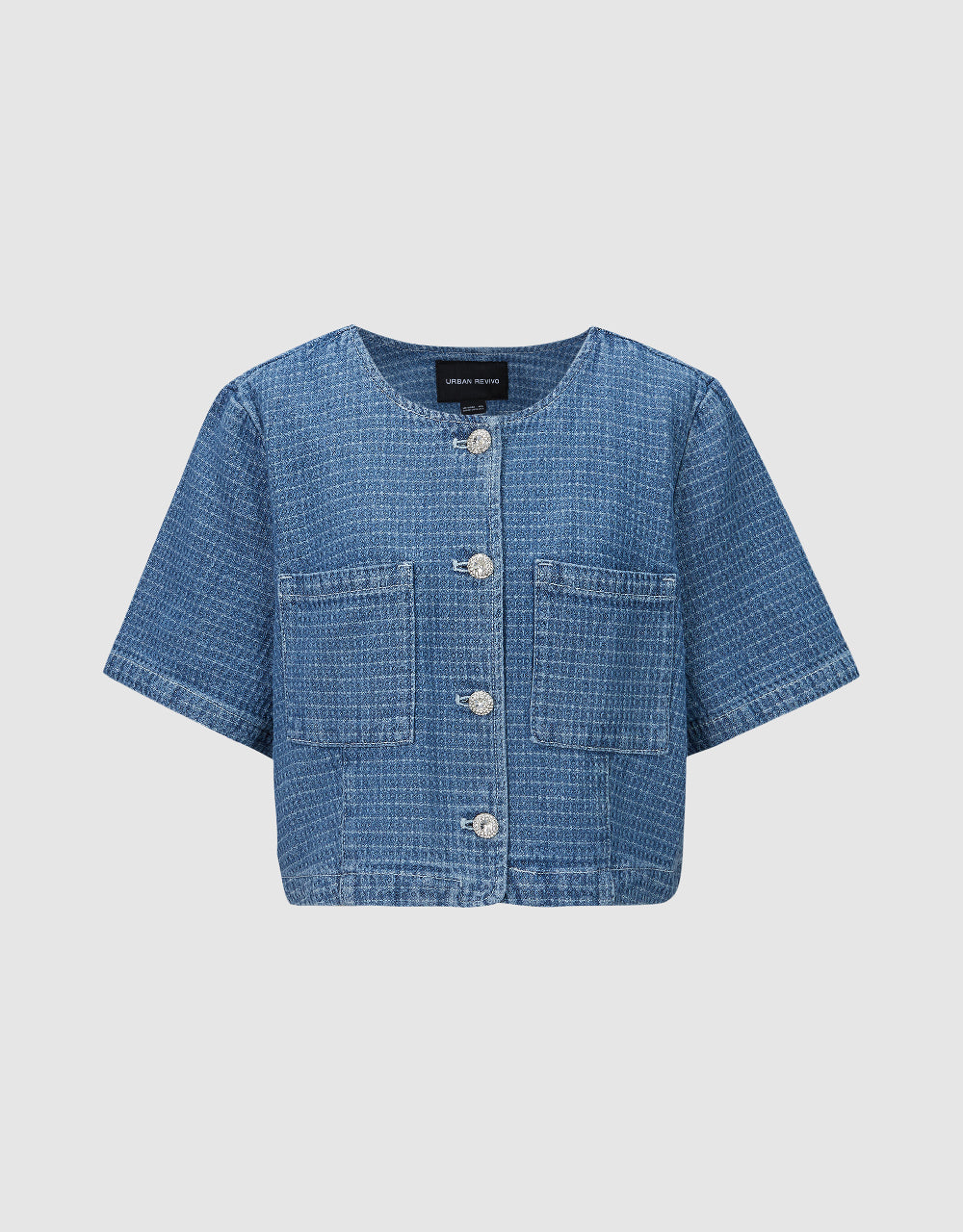 Tweed Denim Jacket