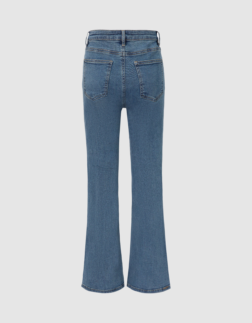 Split Hem Flare Jeans