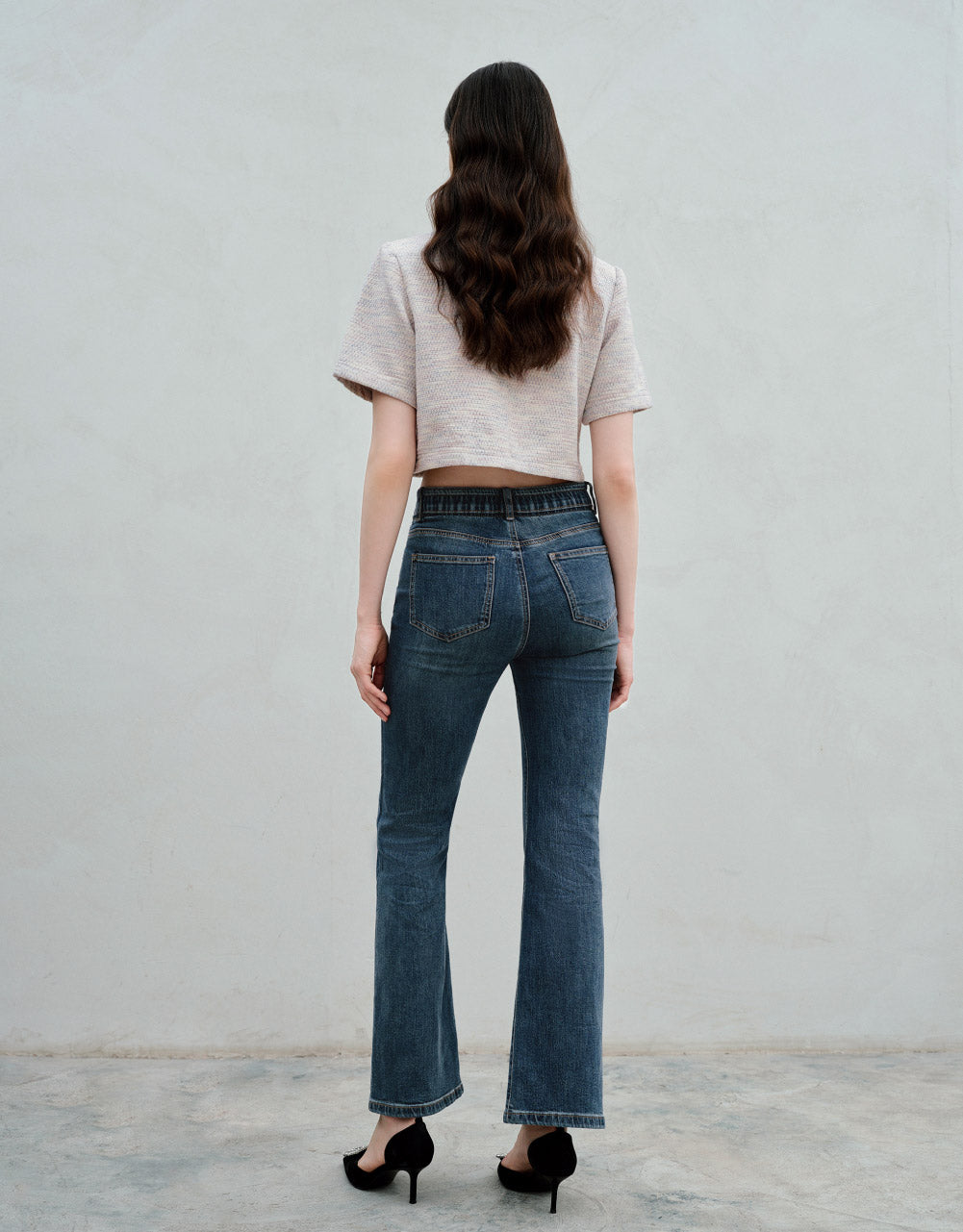 Tweed Denim Jacket