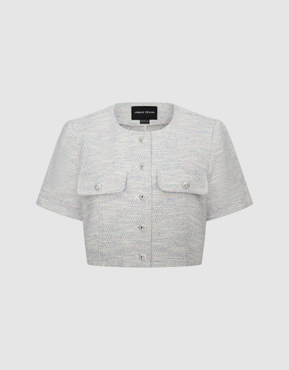 Tweed Denim Jacket