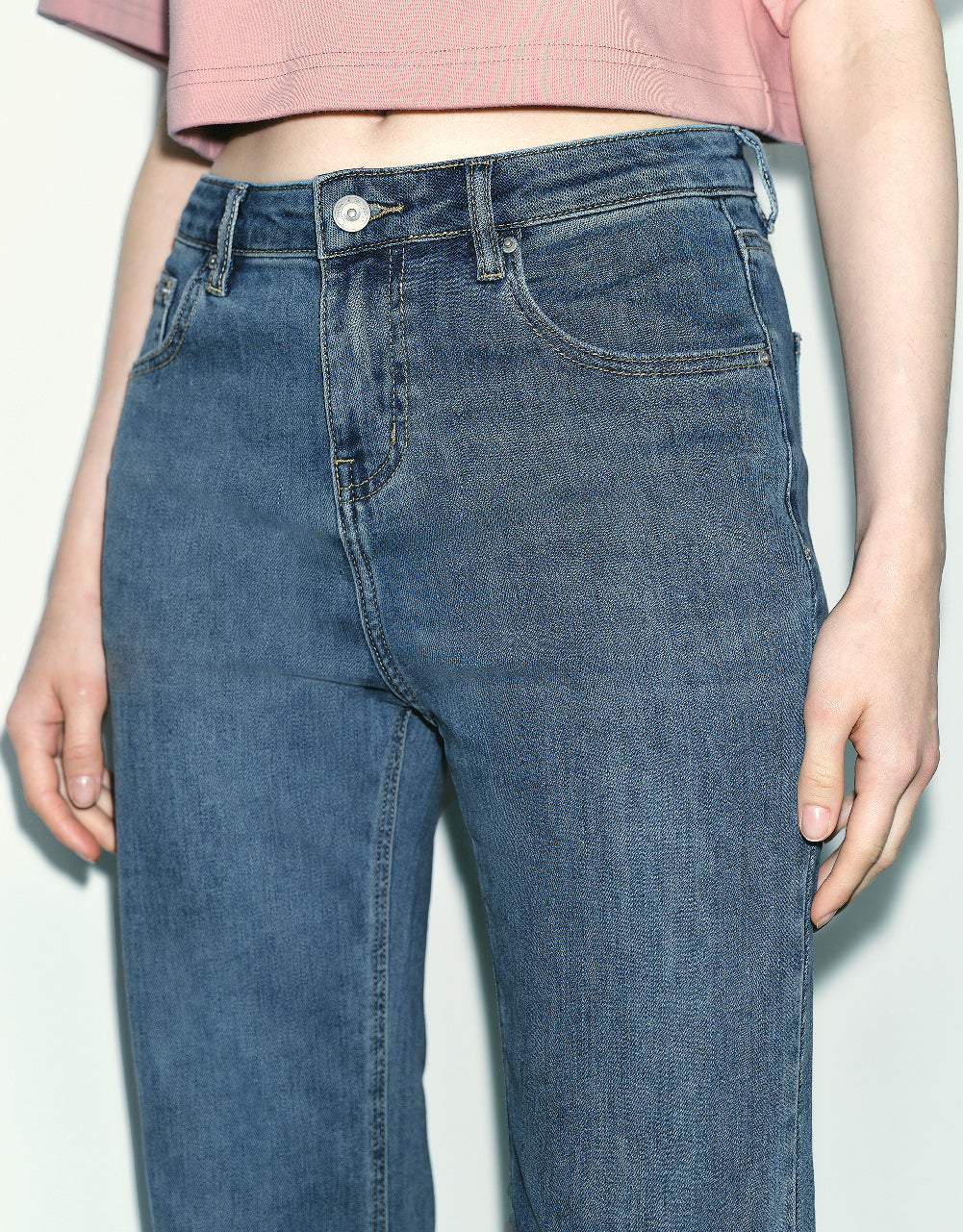 Skinny Straight Jeans