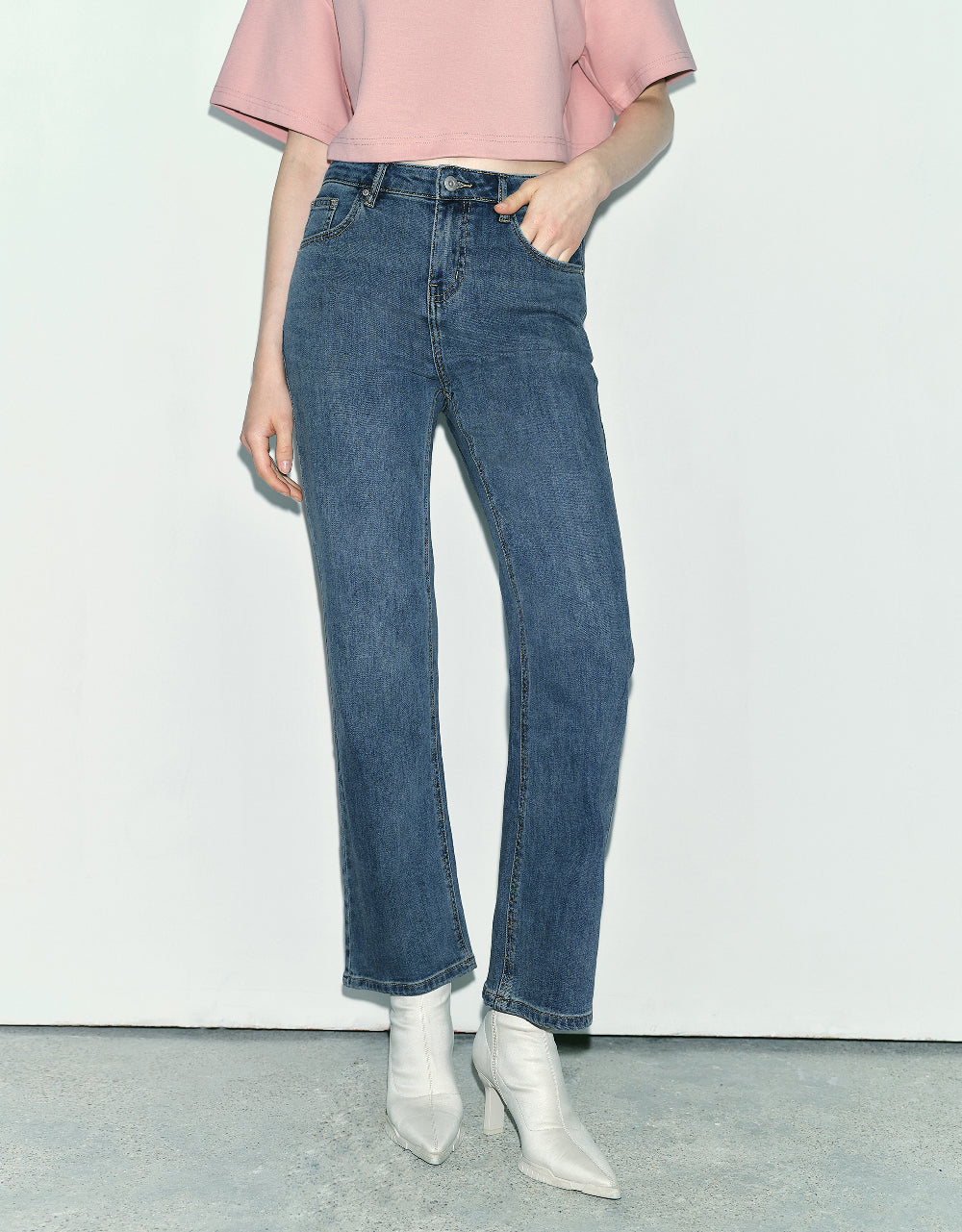 Skinny Straight Jeans