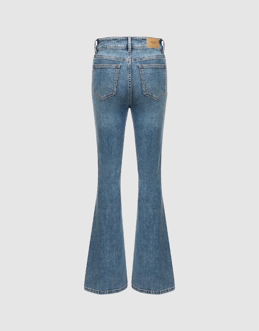 Split Hem Flare Jeans
