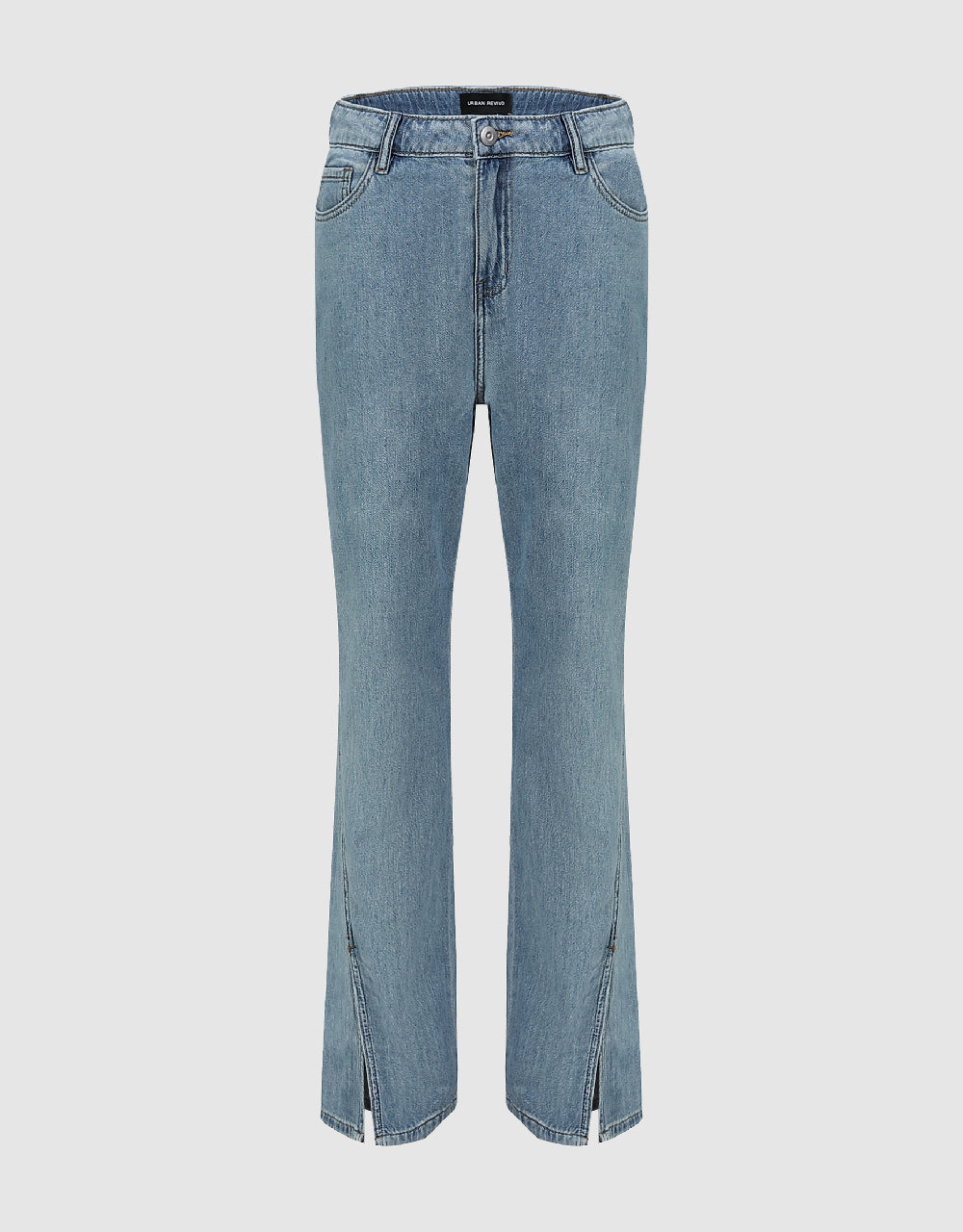 Split Hem Jeans