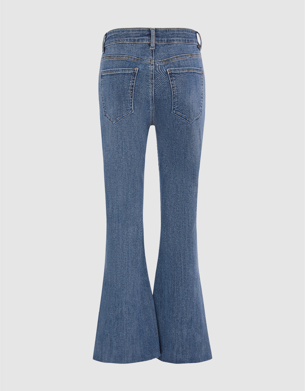 Split Hem Flare Jeans