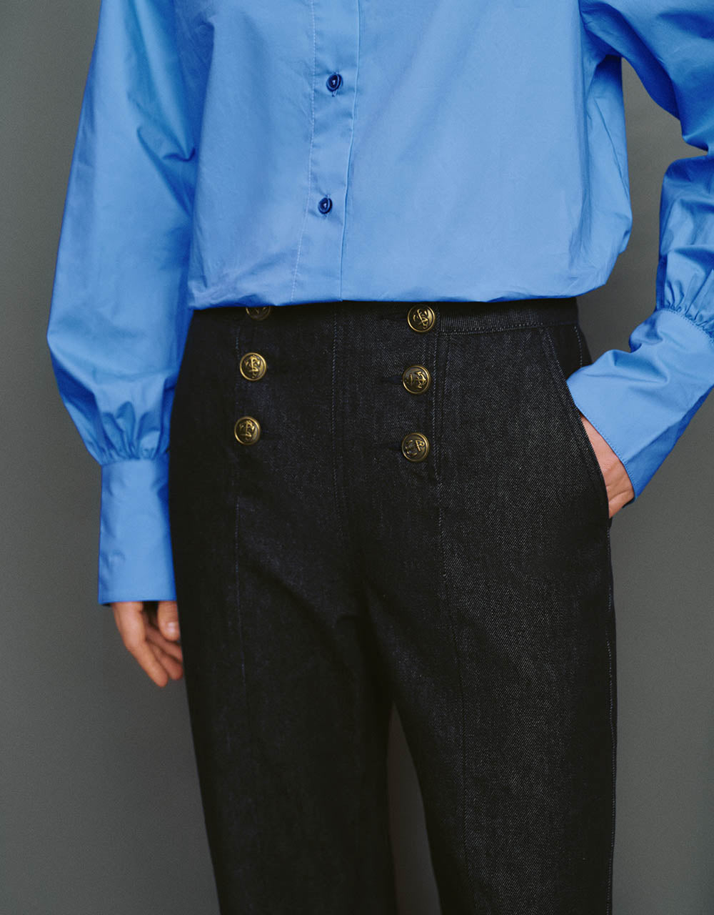Wide-Leg Jeans