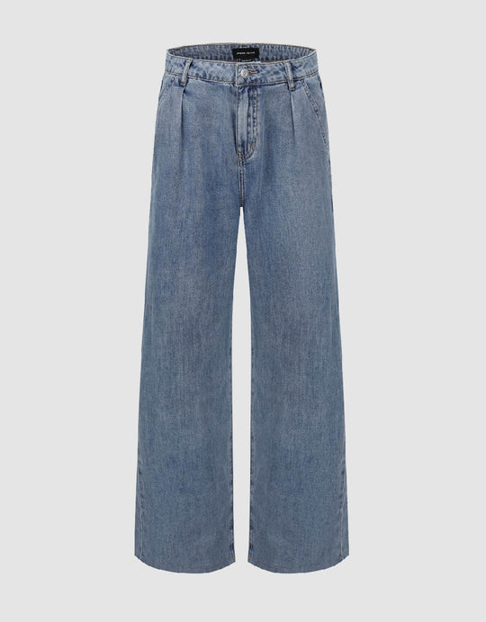 Wide-Leg Jeans
