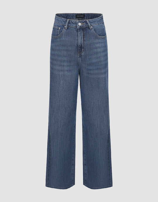Wide-Leg Jeans