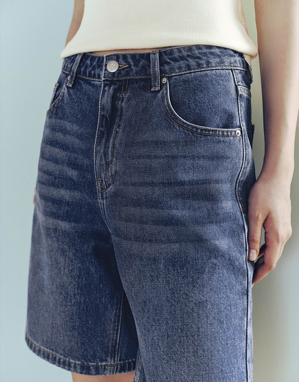 Glamor Denim Shorts