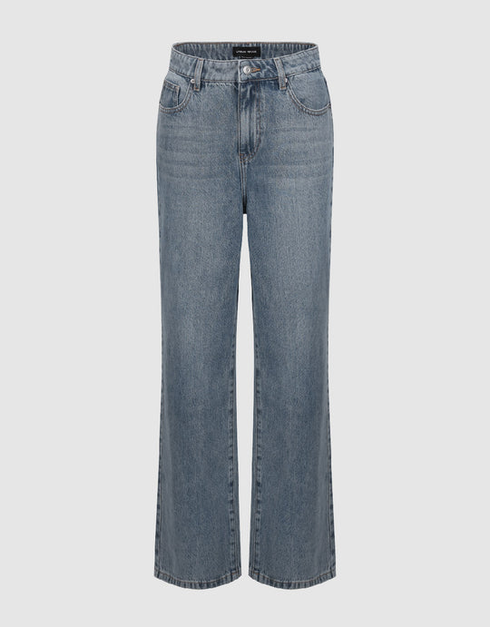 Wide-Leg Jeans