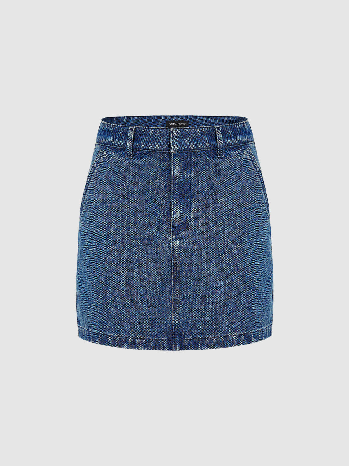 Midi Denim Skirt