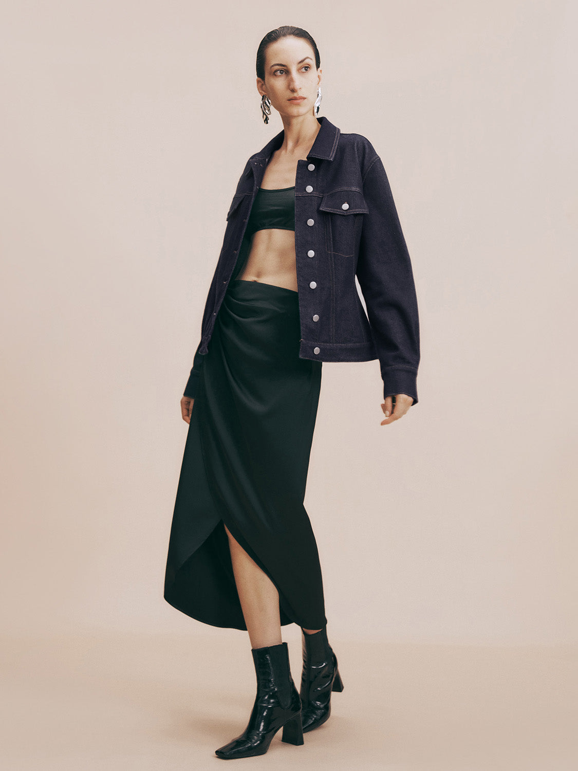 Button Up Denim Shirt