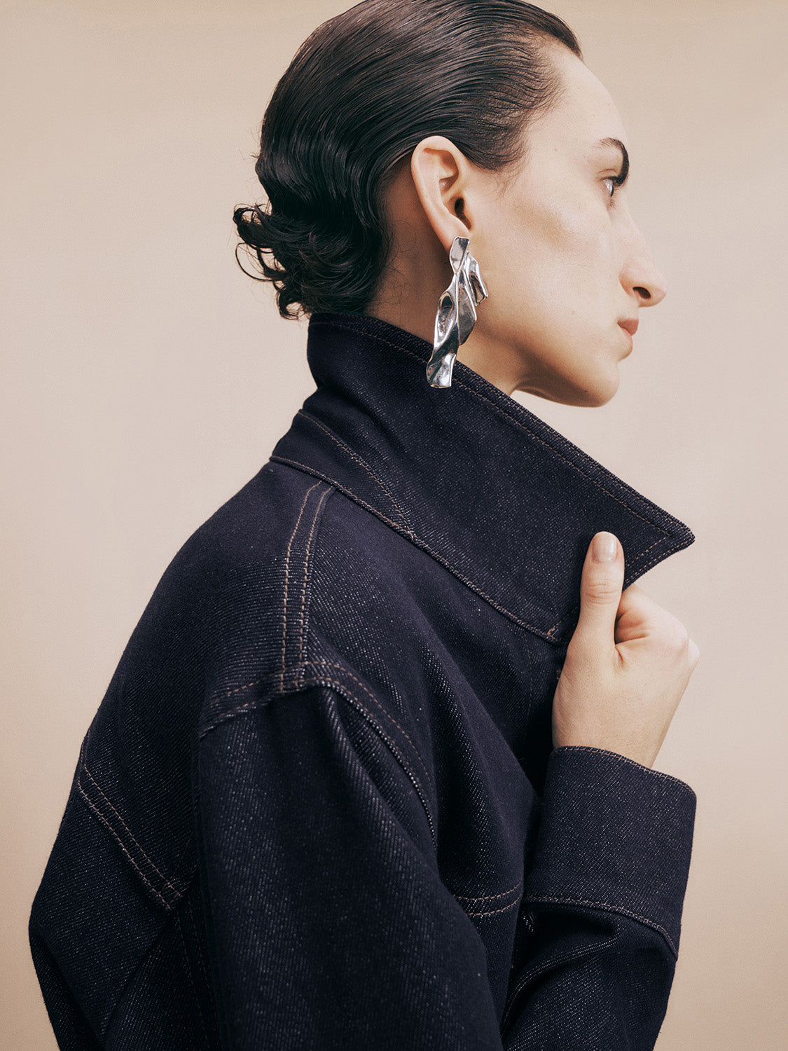 Button Up Denim Shirt