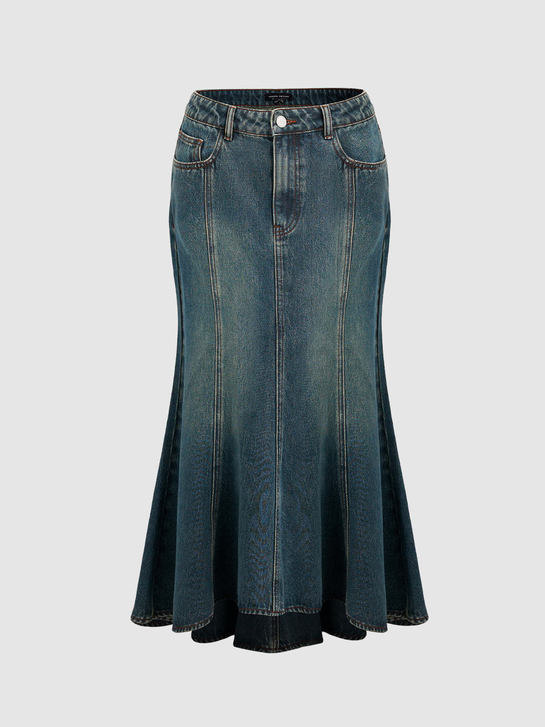 Irregular Denim Skirts