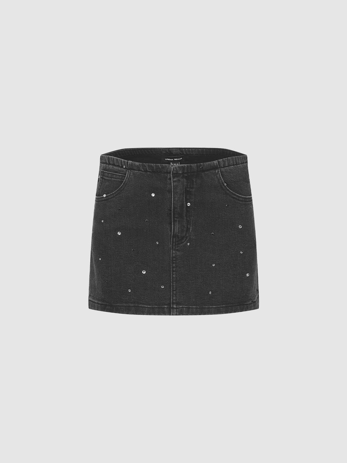 Denim Mini Skirts