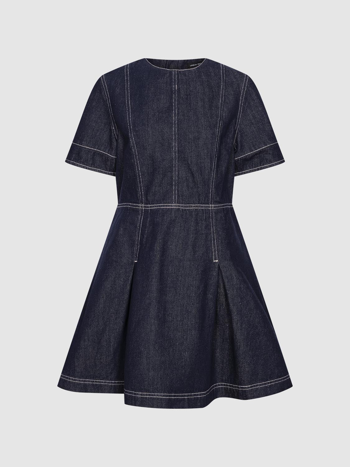 Short Sleeve Denim Dresses