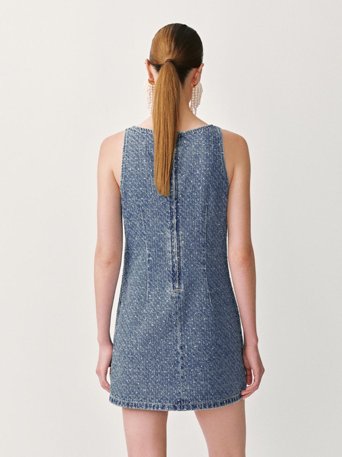 Sleeveless Denim Dresses
