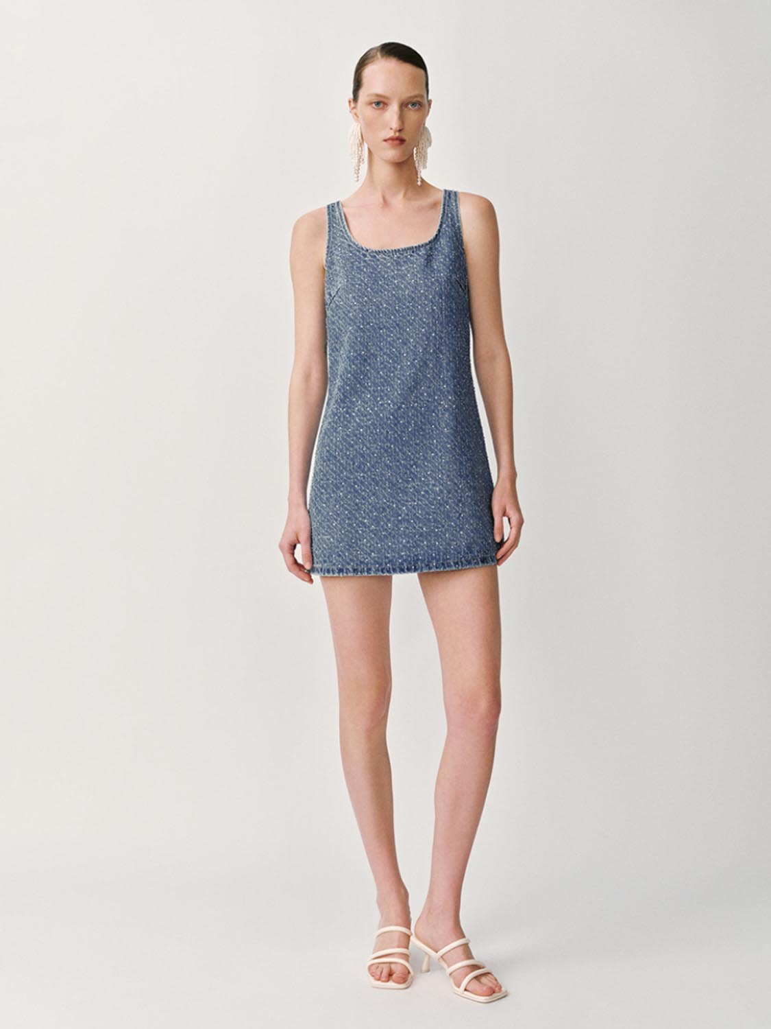 Sleeveless Denim Dresses