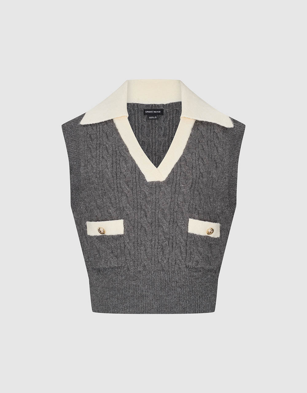 Straight Knitted Vest
