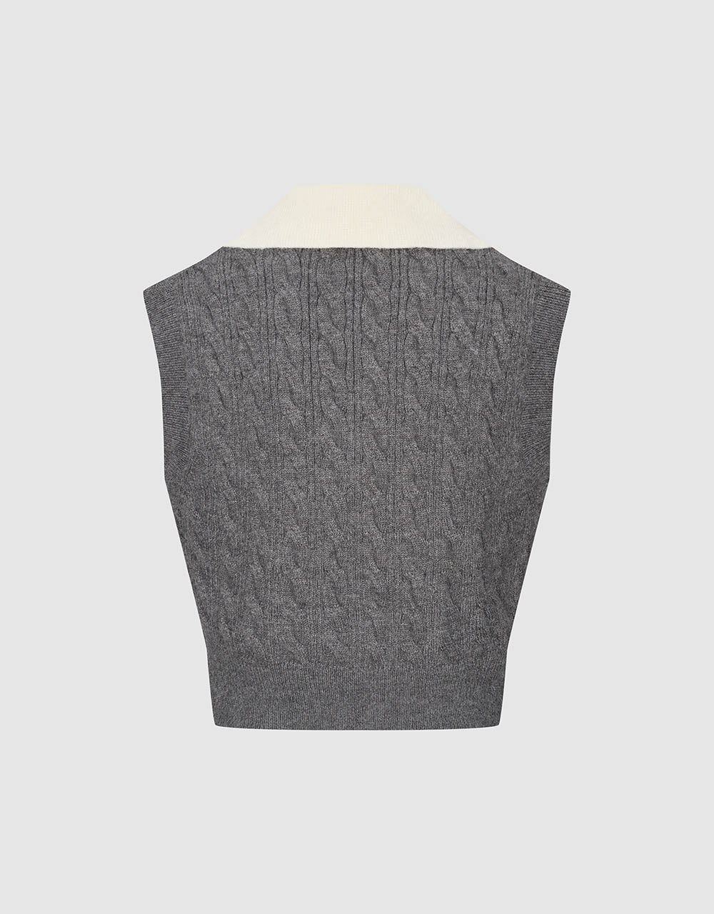 Straight Knitted Vest
