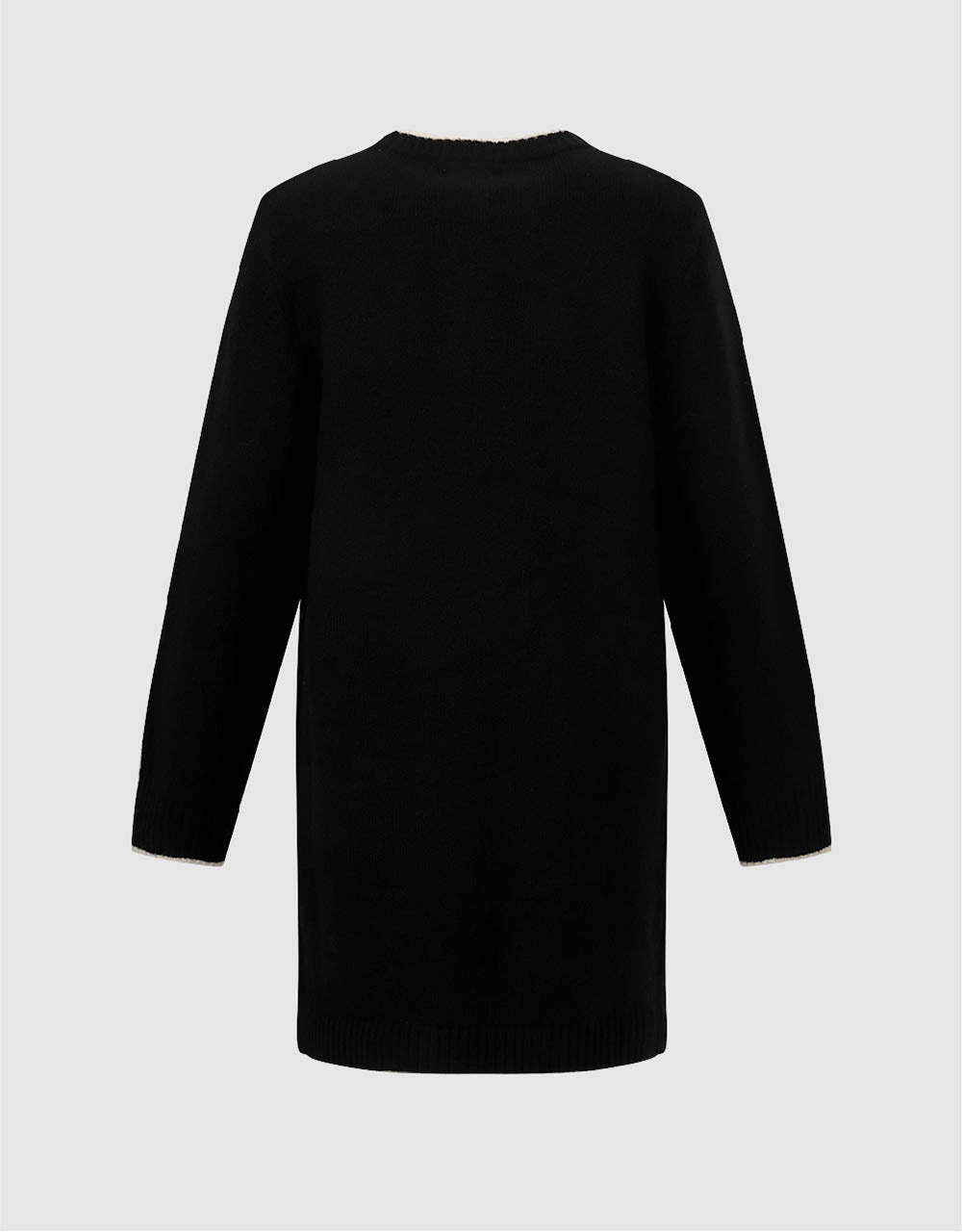 Crew Neck Knitted Dress