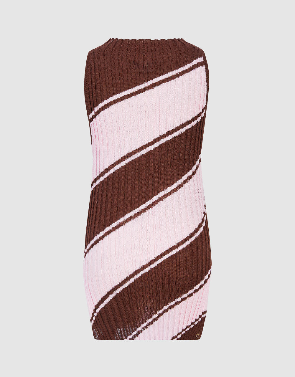 Striped Knitted Vest
