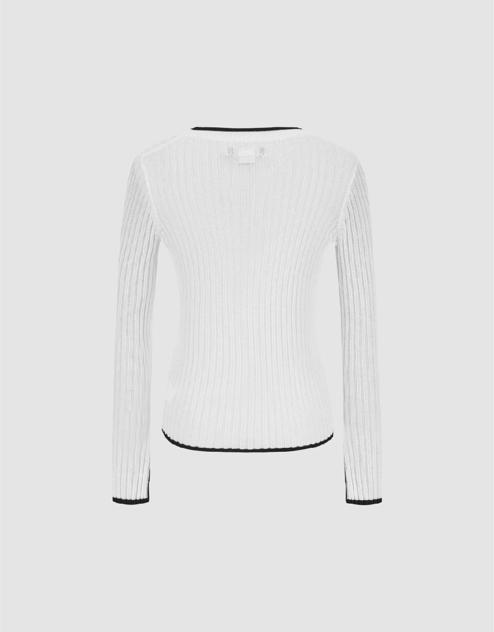 V-Neck Knitted Cardigan