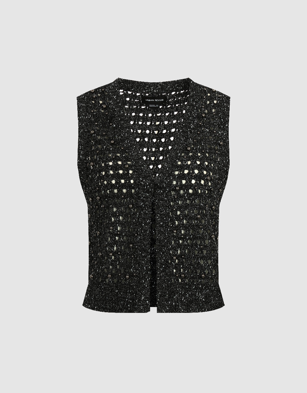 V-Neck Knitted Vest