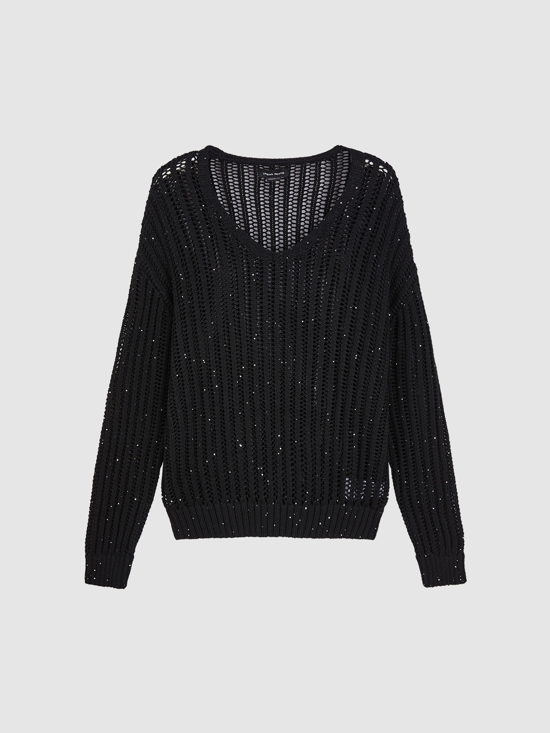 Crew Neck Loose Knitted T-Shirt