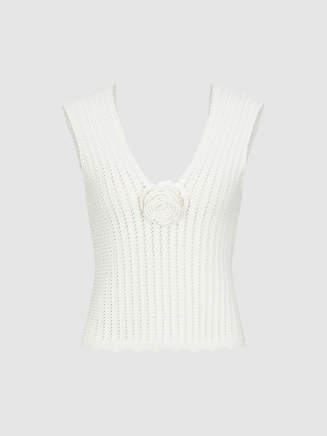 Rib Knitted T-Shirts