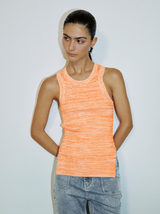 Knitted Sleeveless T-Shirts