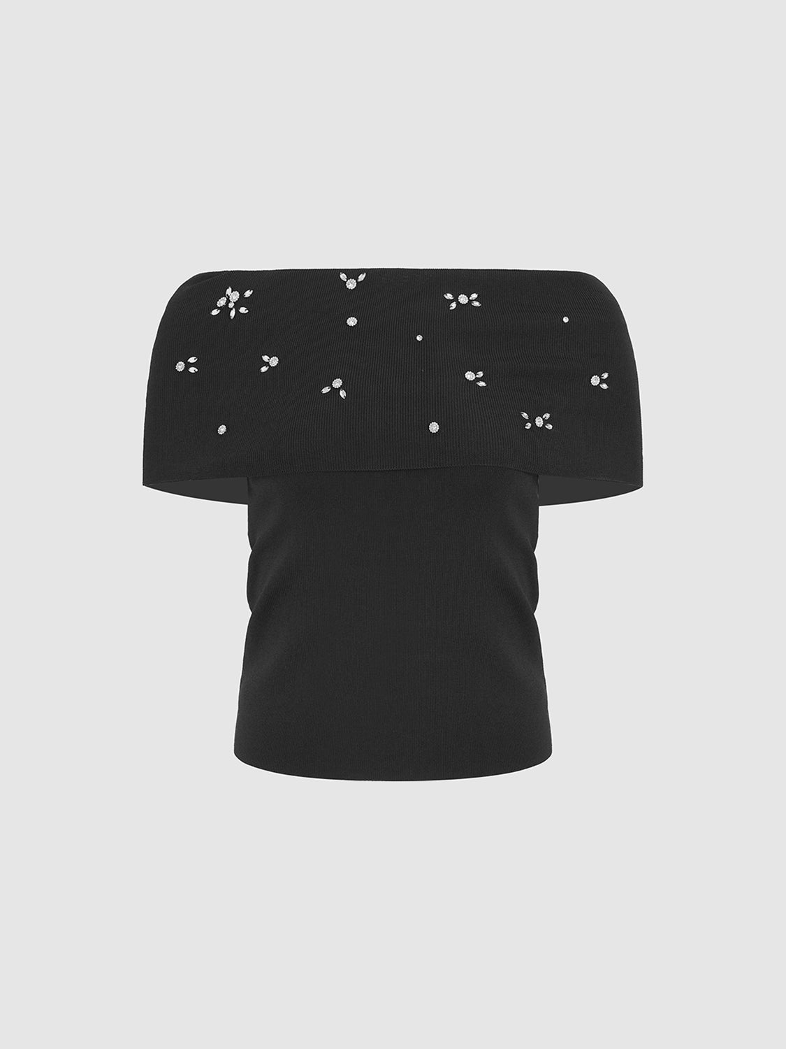 One Shoulder Knitted T-Shirts