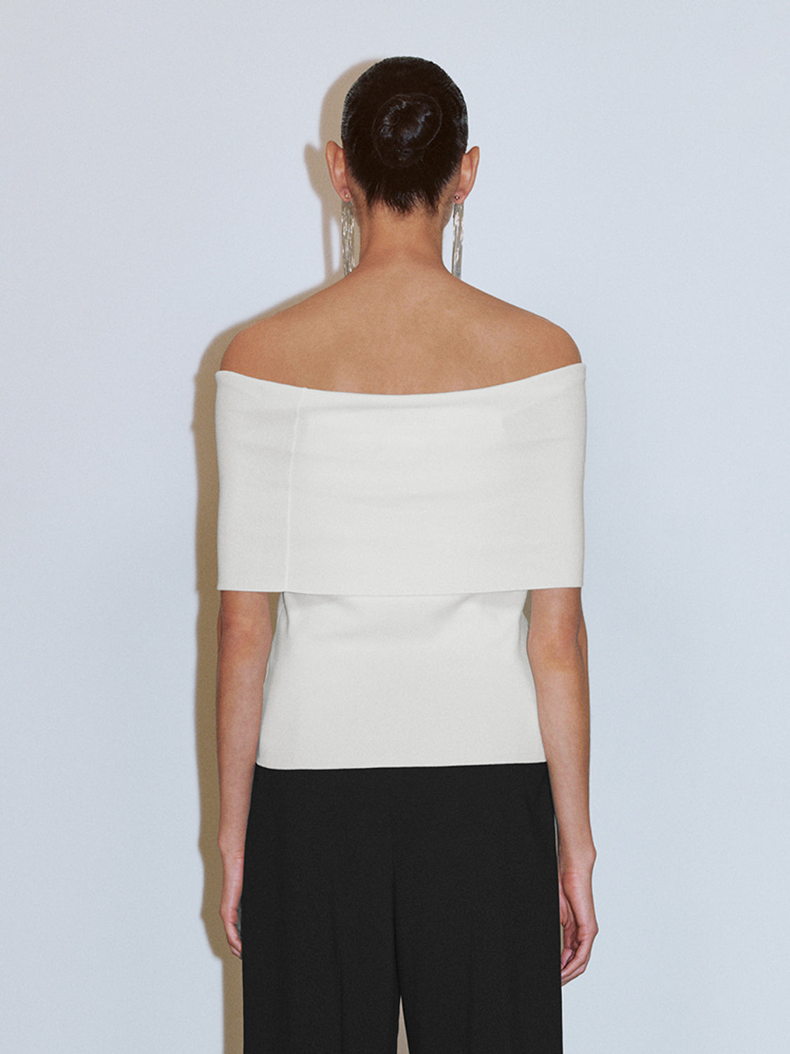 One Shoulder Knitted T-Shirts