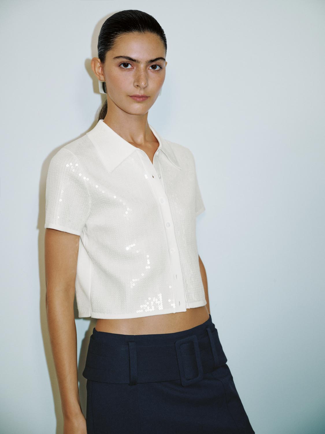 Knitted Short Sleeve Cardigans