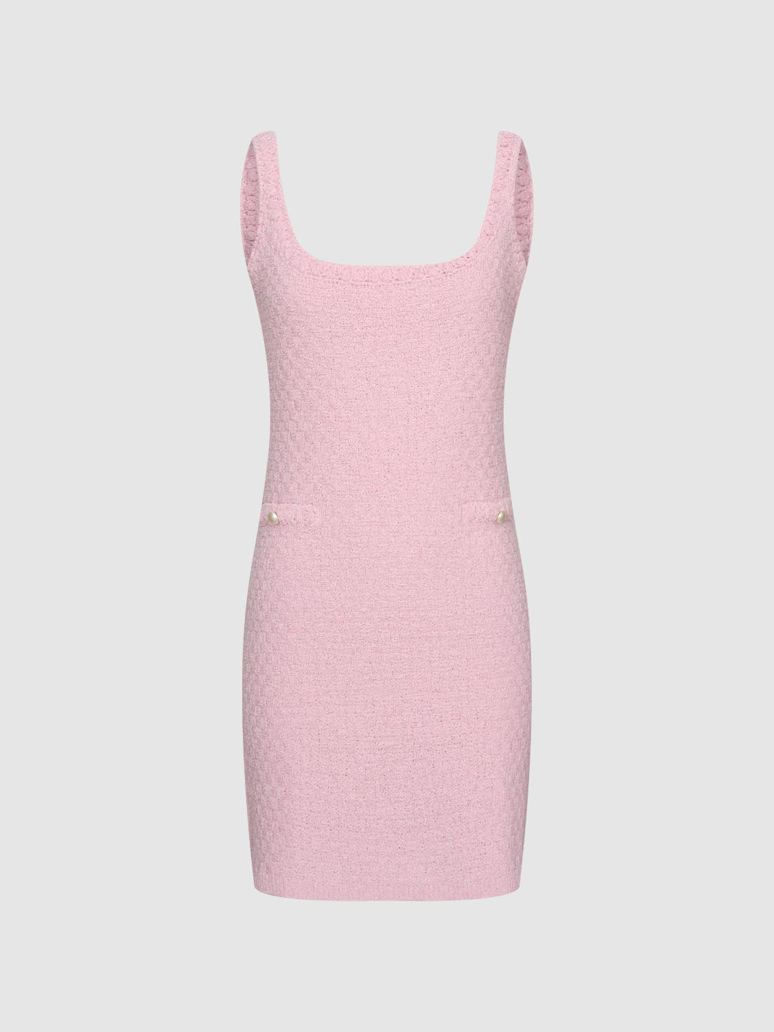 Sleeveless Knitted Mini Dresses