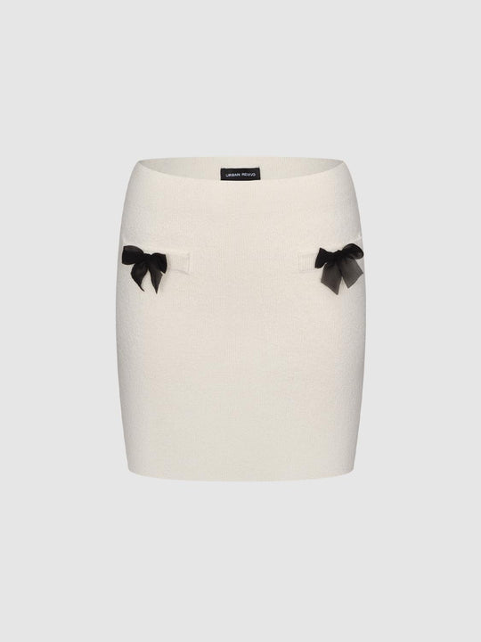 Knitted Mini Skirts