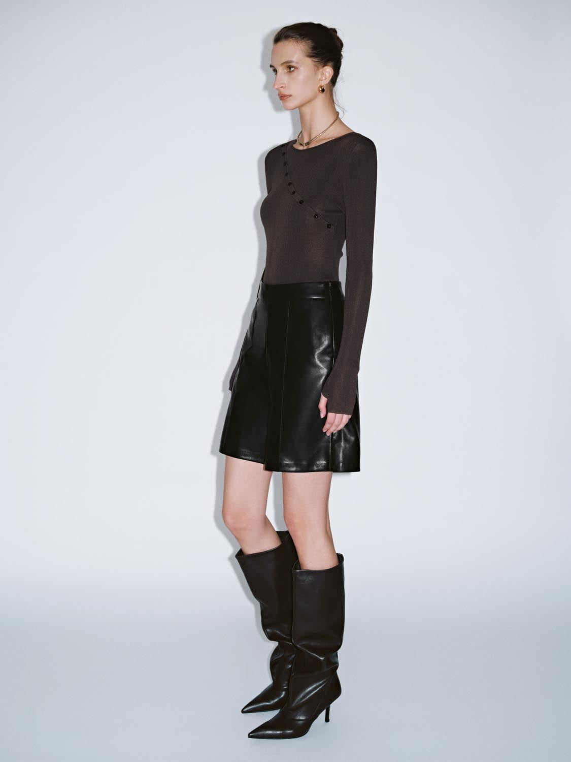 Knitted Long Sleeve T-Shirts