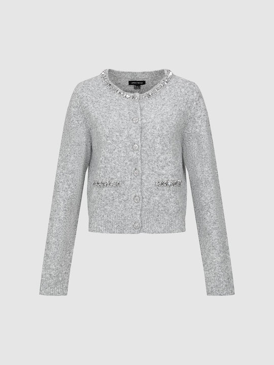 Patch Pocket Knitted Cardigans