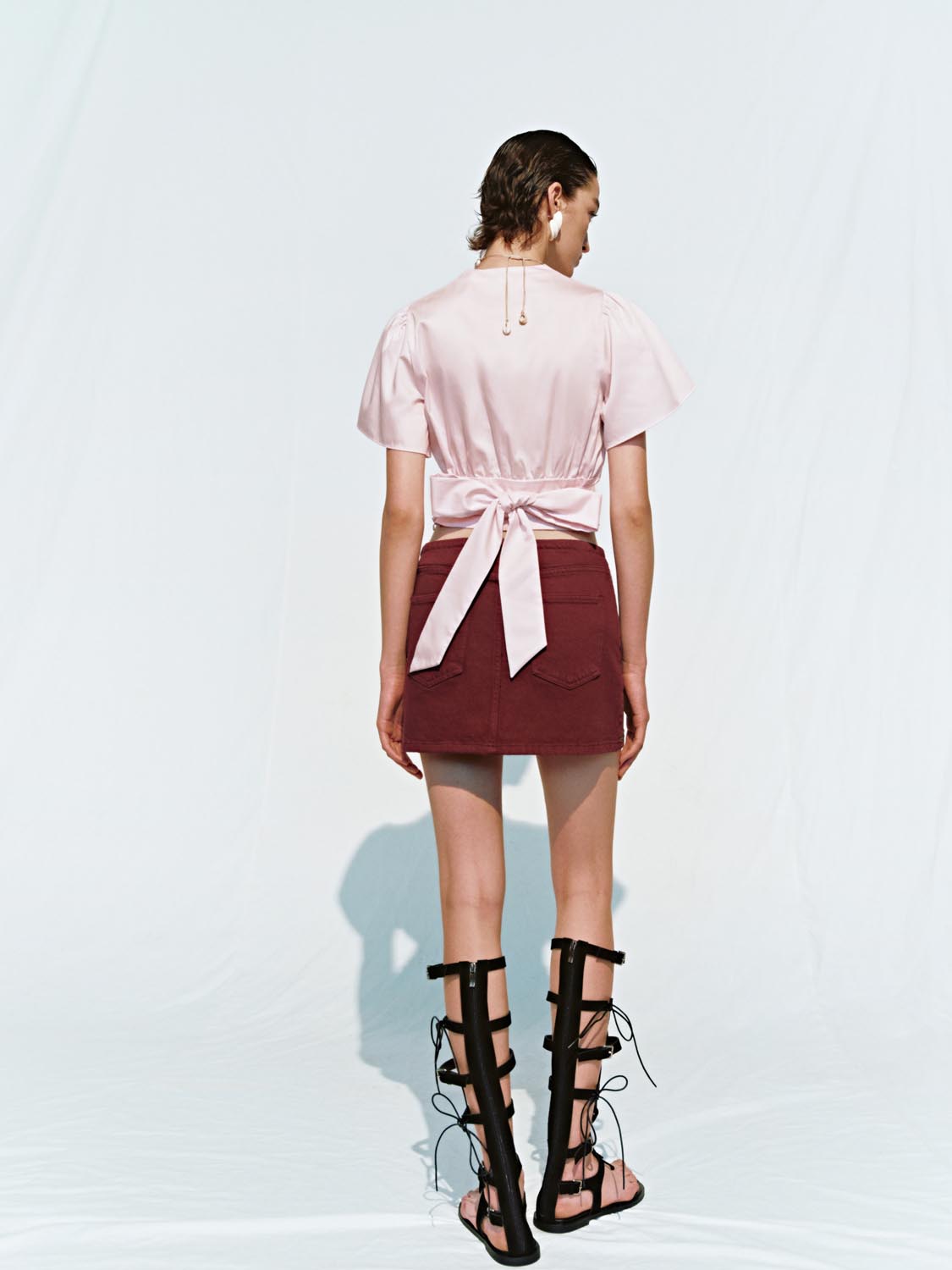 V-Neck Overhead Blouses
