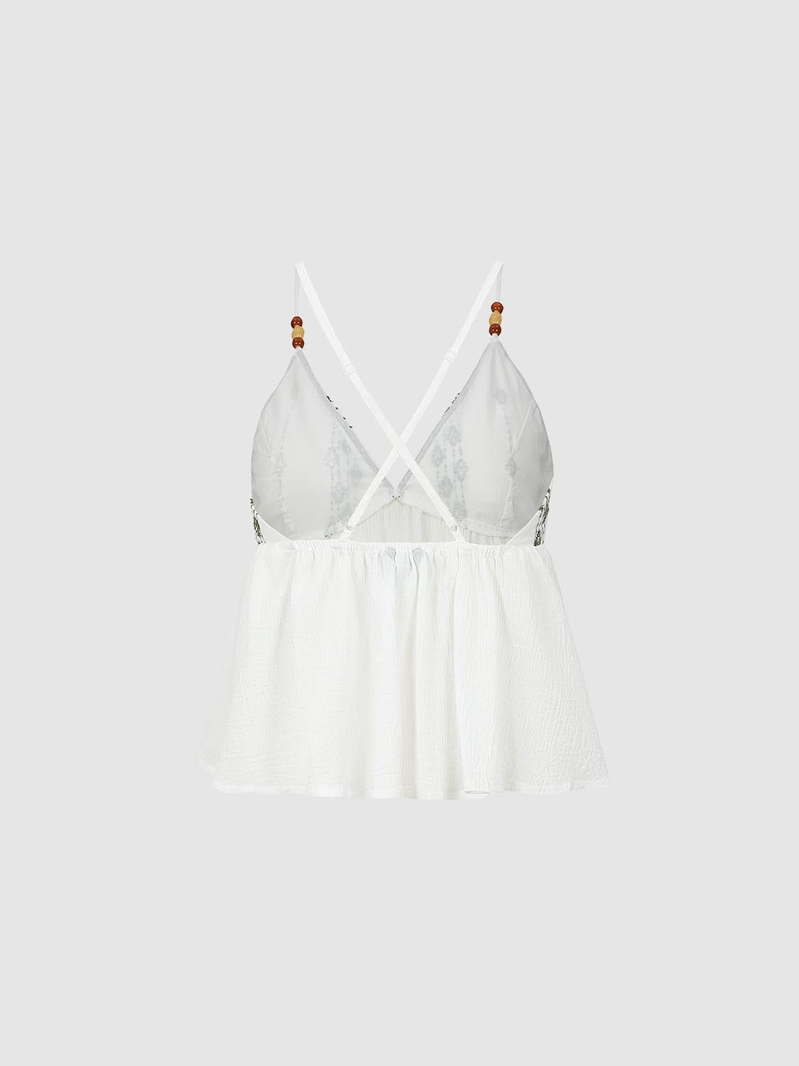 Strappy Babydoll Cami Tops