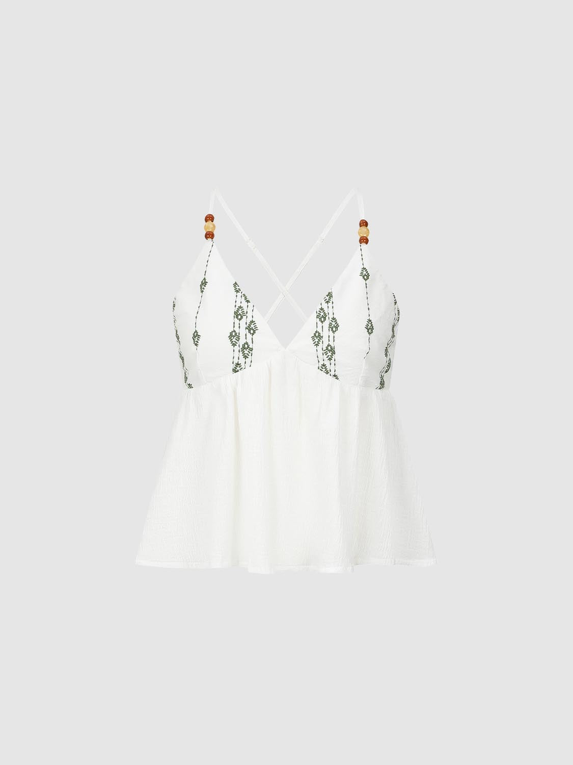 Strappy Babydoll Cami Tops