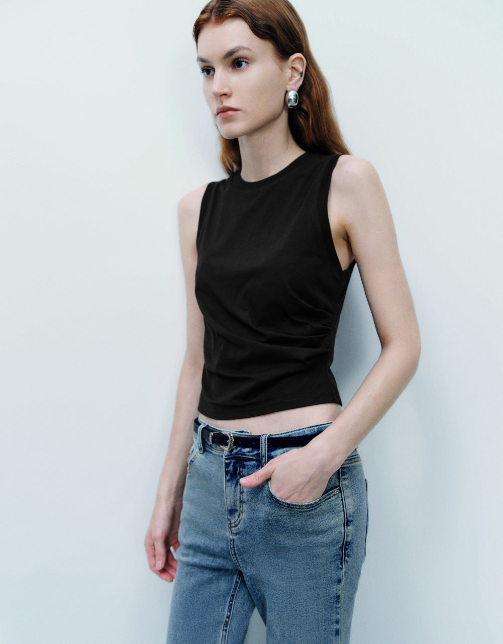 Crew Neck Tank Top