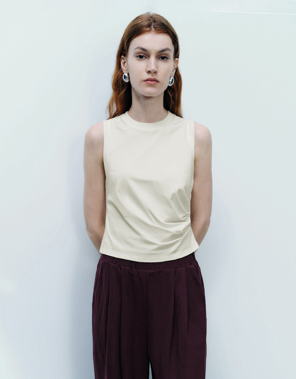 Crew Neck Tank Top