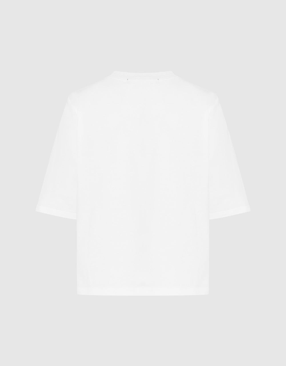 Crew Neck Straight T-Shirt
