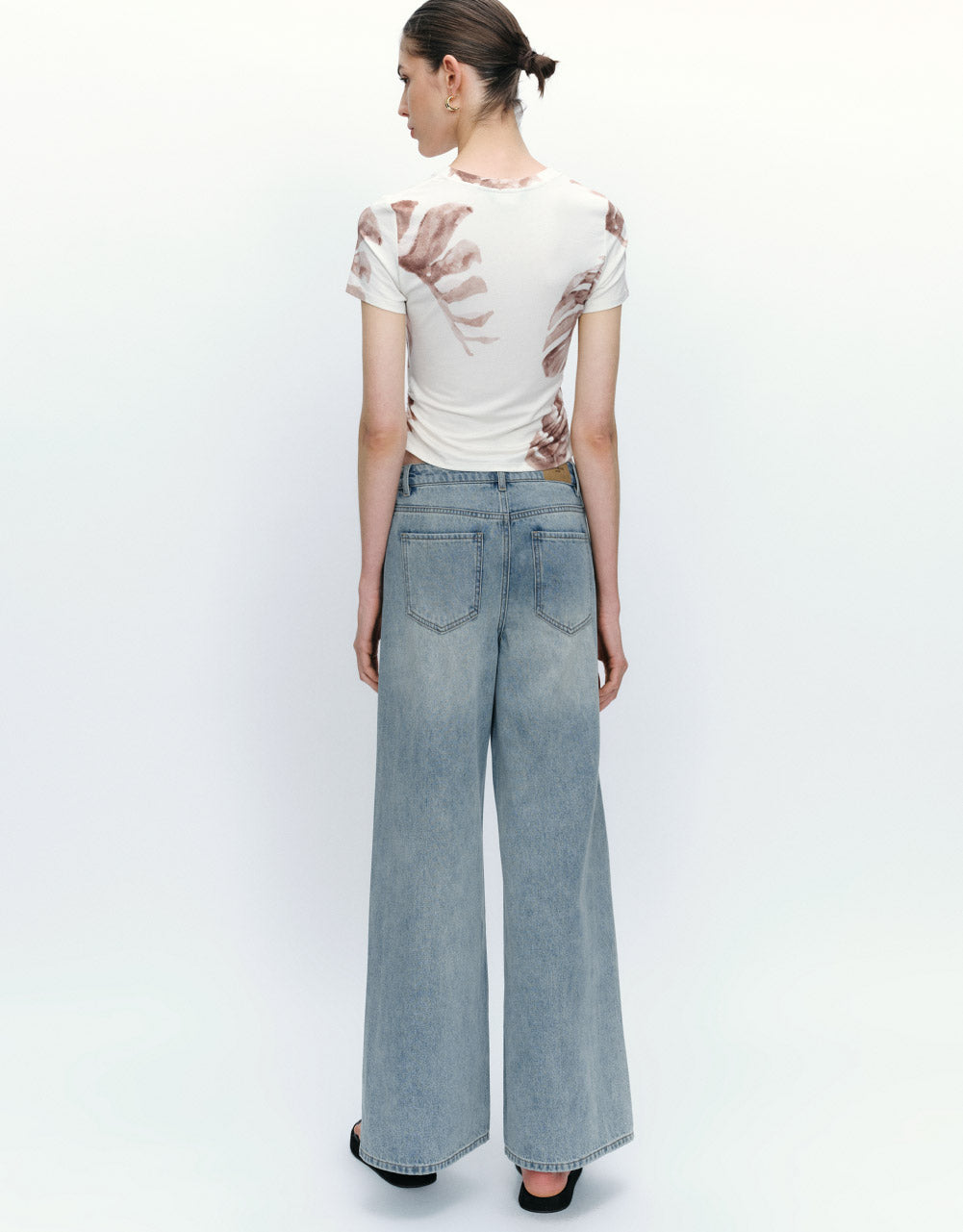 Crew Neck Skinny T-Shirt