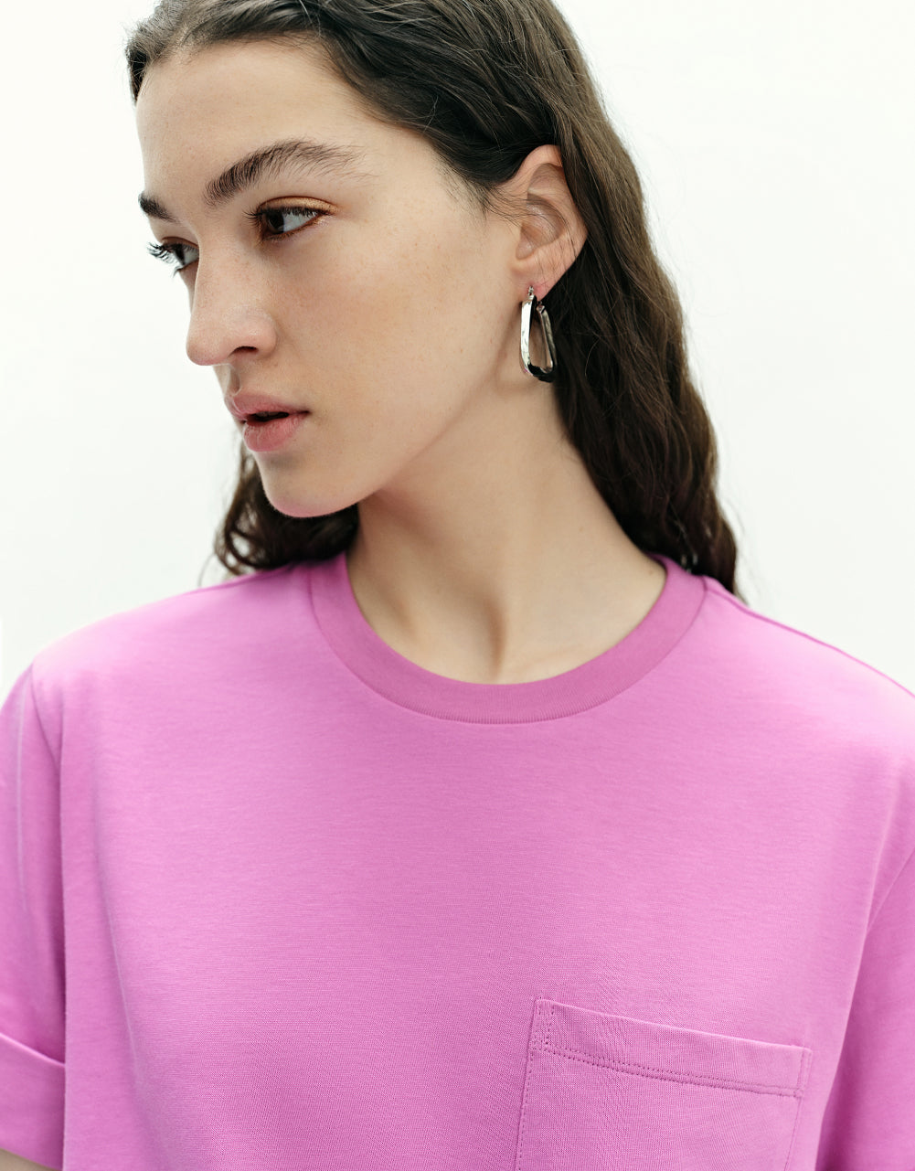 Straight Crew Neck T-Shirt