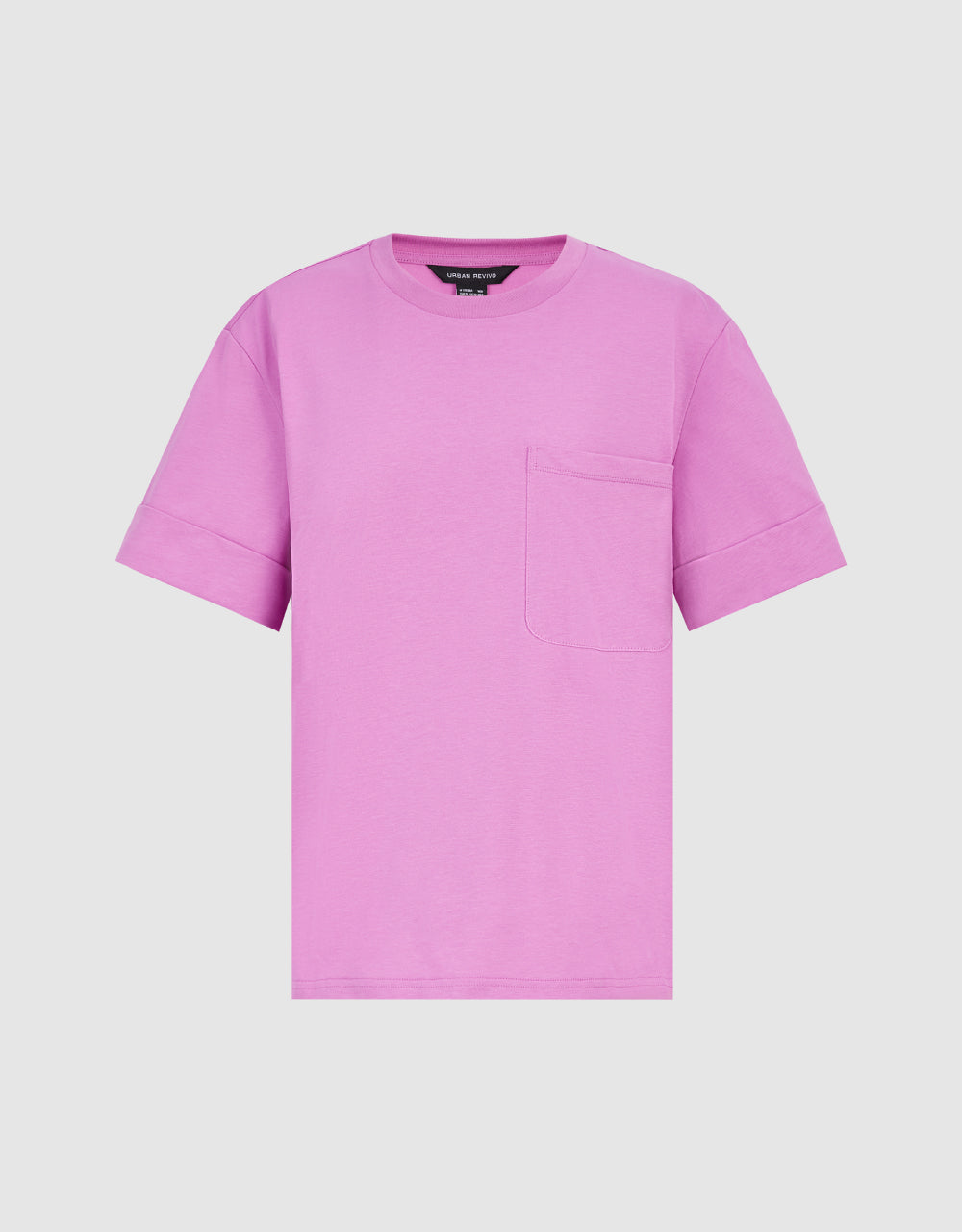 Straight Crew Neck T-Shirt