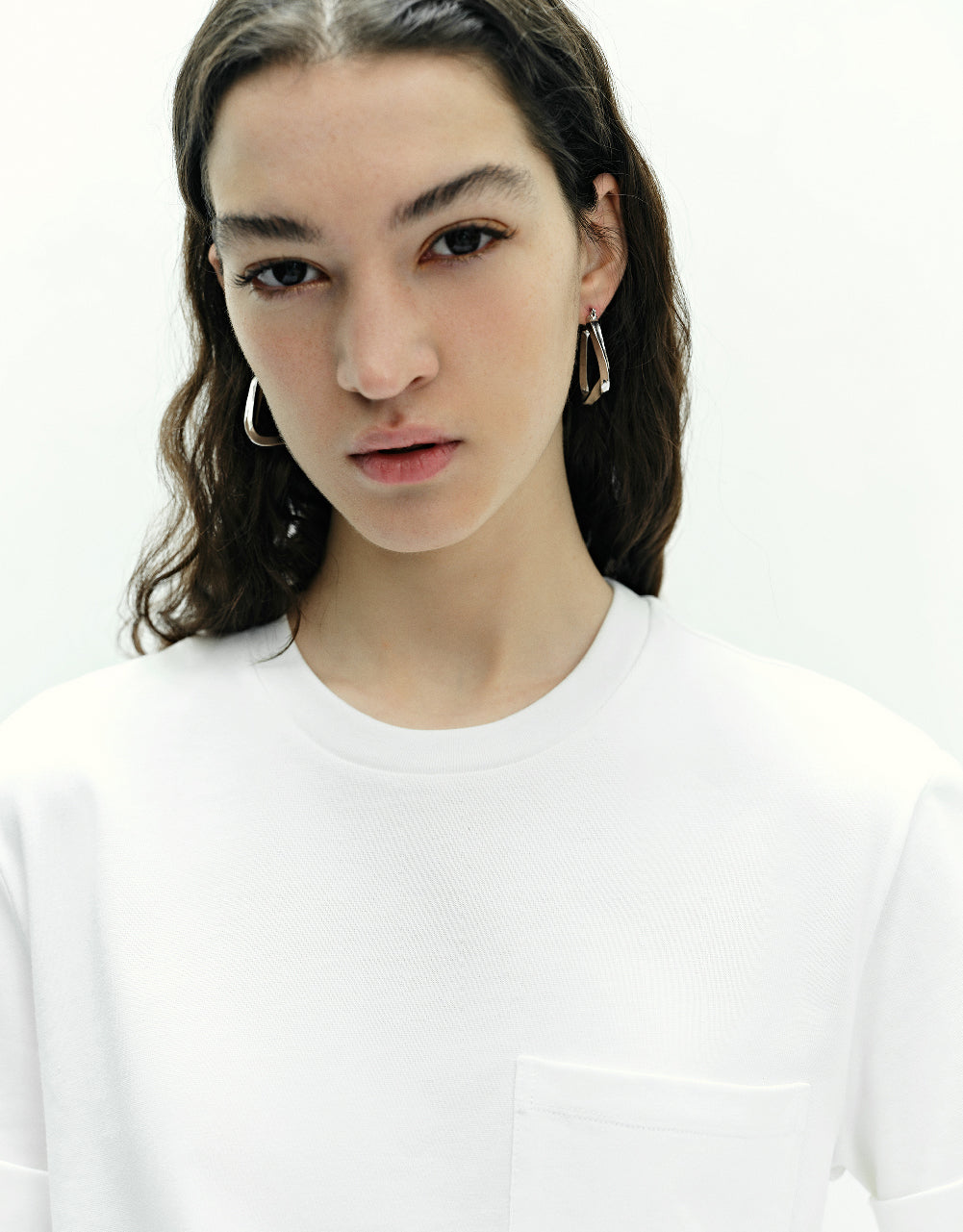 Straight Crew Neck T-Shirt