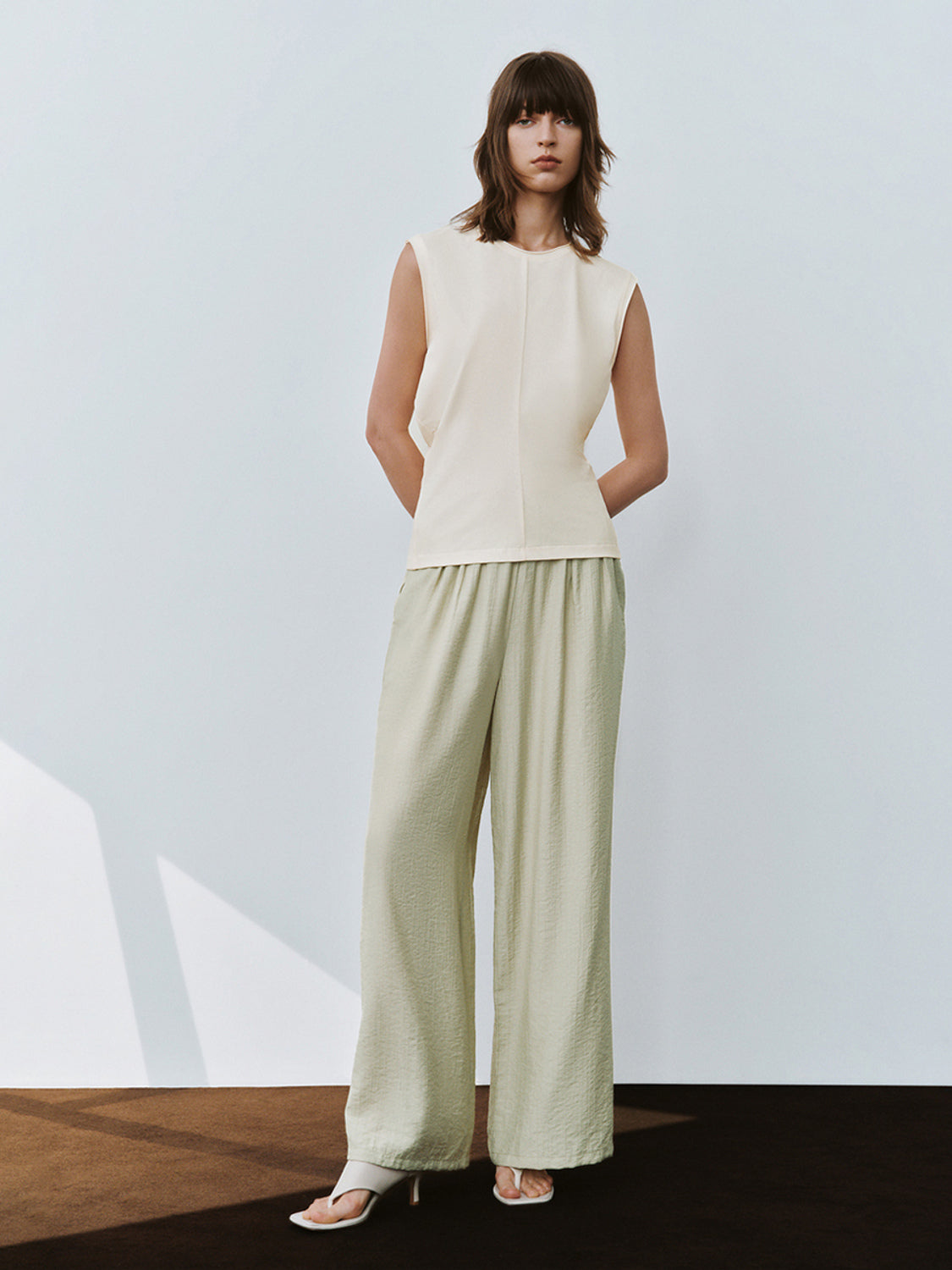 Crew Neck Skater Tank Top