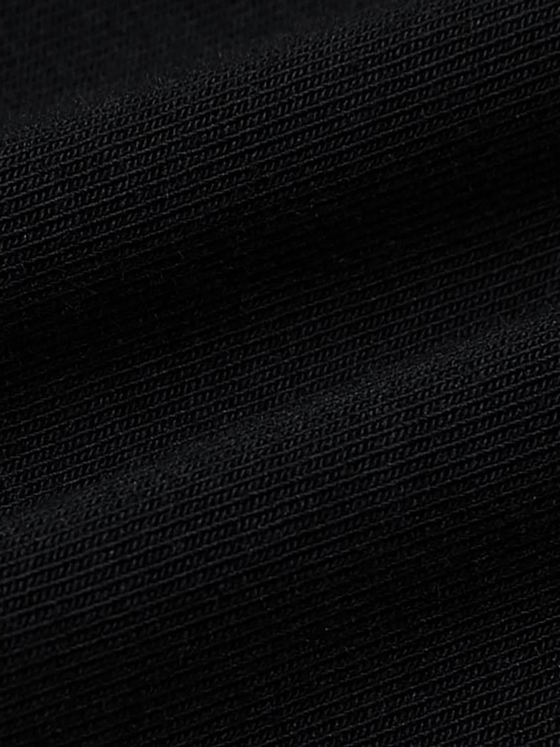 Draped Collared Long Sleeve T-Shirts